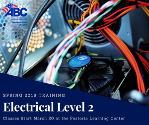 Electrical Level 2 Training – Enrolling Now – Fostoria Learning Center